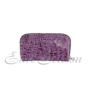 Косметичка Askent KS.10.KR "Croco Nile" цв.2 Violet (Сиреневый)