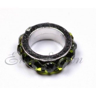 Рондель-Стразы "Круг" мет.08x2,5mm отв.5mm RB-H253-M цв.S-06 (цена за 1шт)